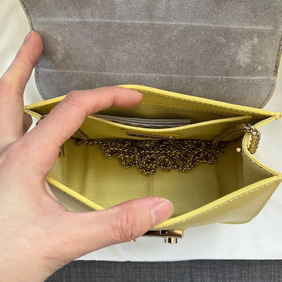 Furla Metropolis Mini Crossbody in Cedro Yellow - Picture 3 of 5